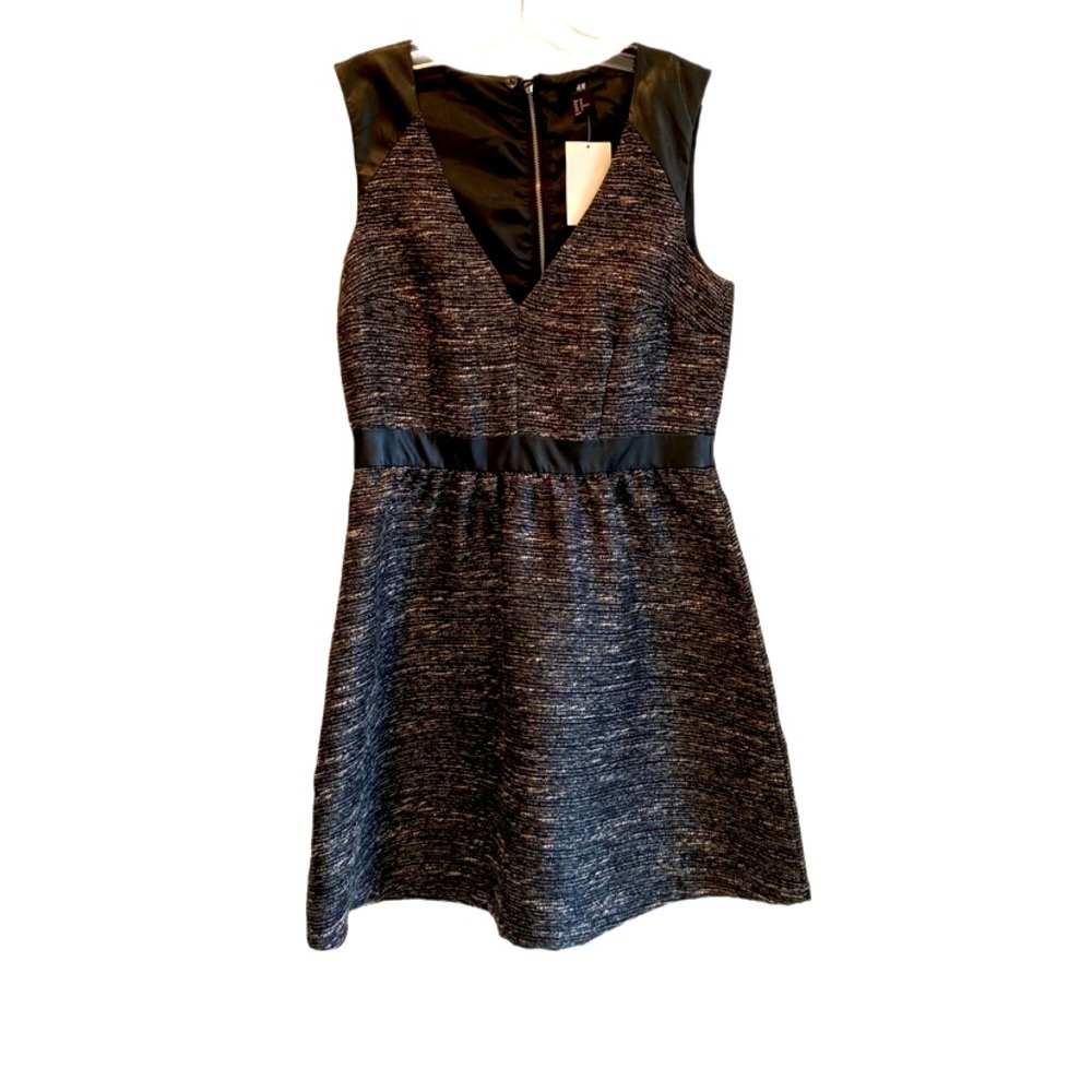 boucle mini dress